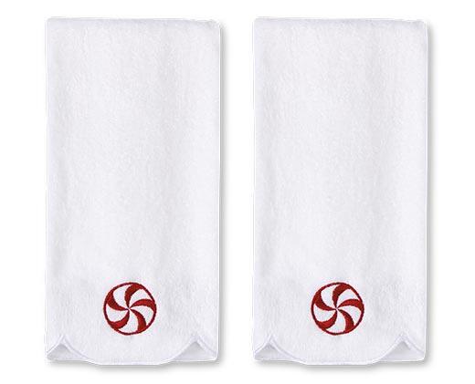 2 Pack Holiday Hand Towel Set