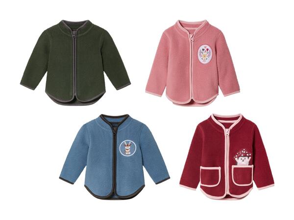 Veste polaire pour bébé