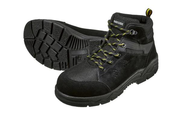Leather safety boots or shoes