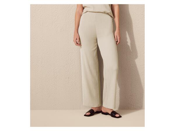 Ladies' Wide Leg Trousers