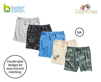 Children's Shorts 5pk