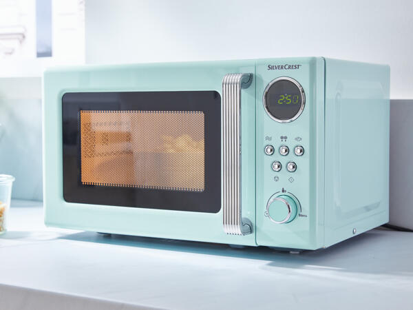 Microwave light blue