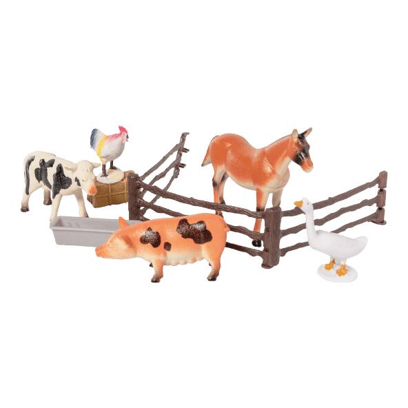 PLAYLAND(R) 				Jouets animaux, 20 pcs