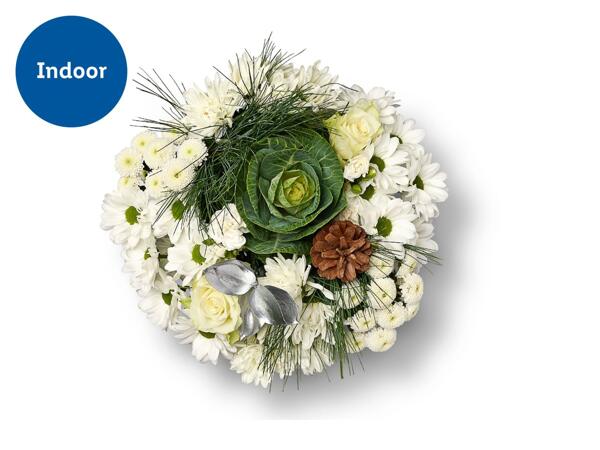 Christmas Carol Bouquet - White