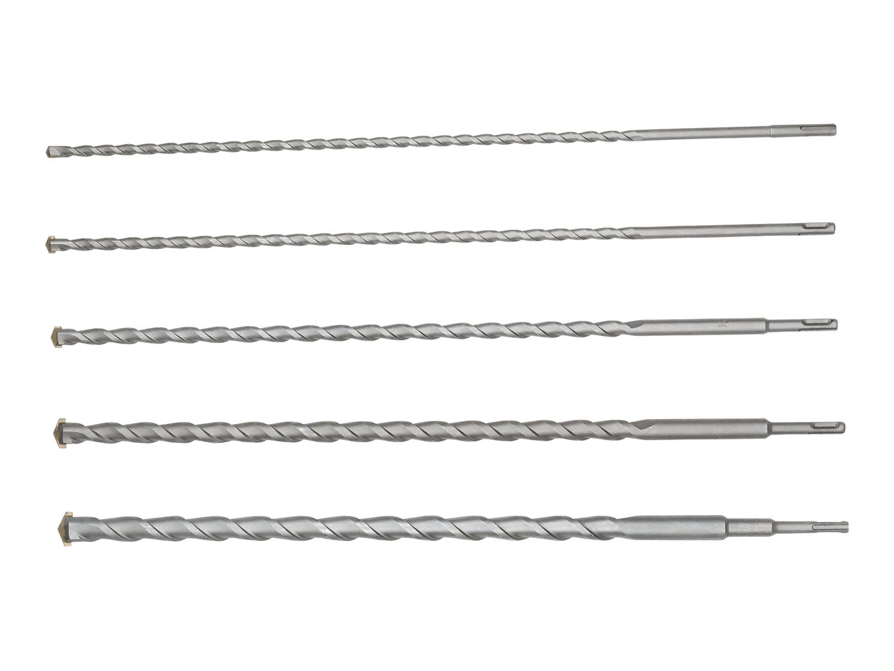Parkside SDS-Plus Masonry & Stone Hammer Drill Bit Set1