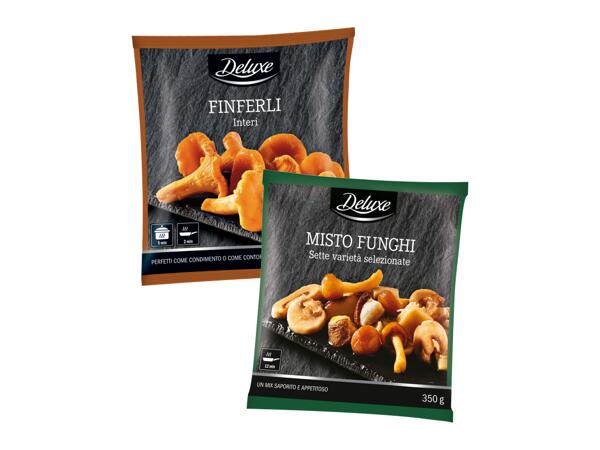 Chanterelles or Mushrooms selection