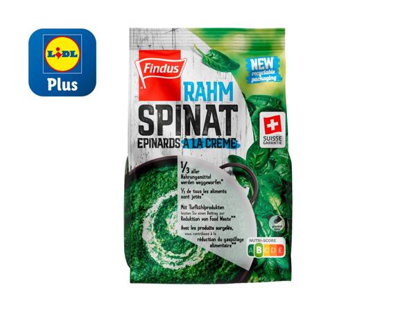 Épinards suisses à la crème Findus