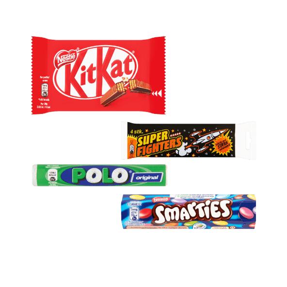 Slik og chokolade
