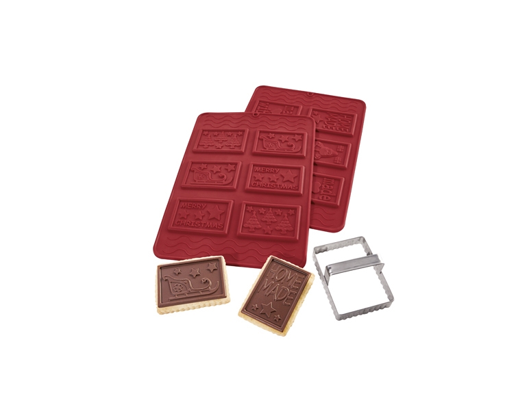 Tescoma 629526 Stampo Per Biscotti Morbidi In Silicone | Forma Nocciola | Resistente Al Calore 230°C - 2