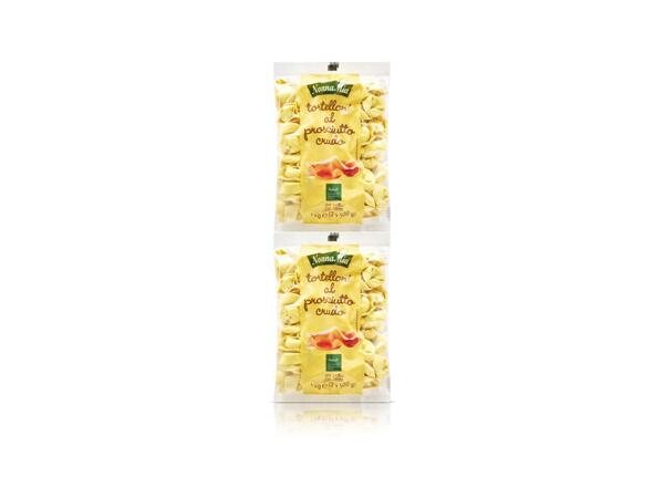 Tortelloni with Raw Ham