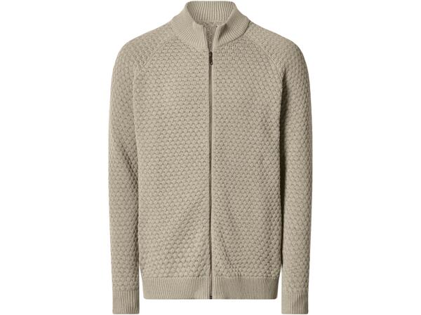 Men's Zip Through Cardigan