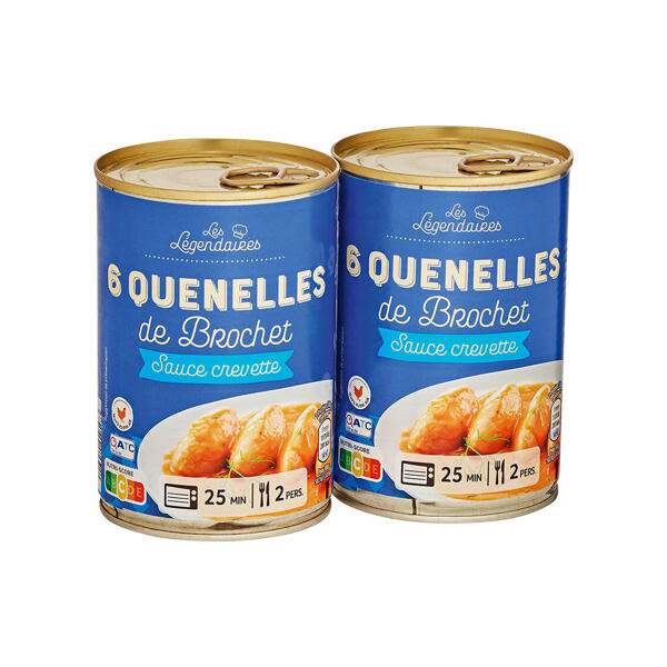 LES LÉGENDAIRES® QUENELLES DE BROCHET