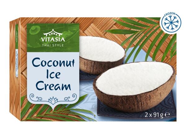 Vitasia Coconut Ice Cream in Coconut Husk