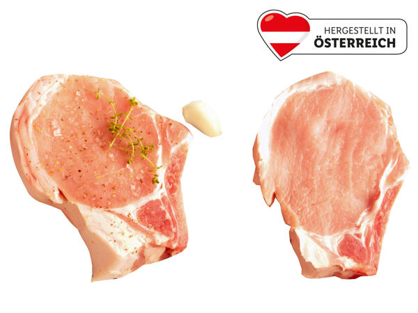 Frische Karree-Koteletts