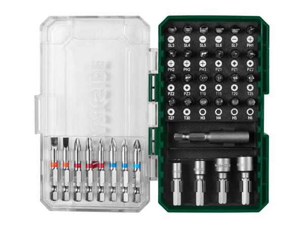 Parkside Screwdriver Bit Set - 37 Piece Set