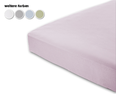 MY LIVING STYLE Interlock-Jersey-Spannleintuch