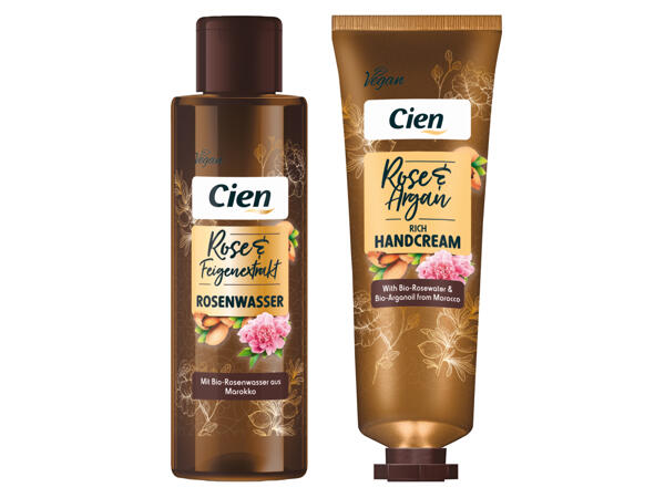 Rose Argan Handcreme oder Gesichtswasser