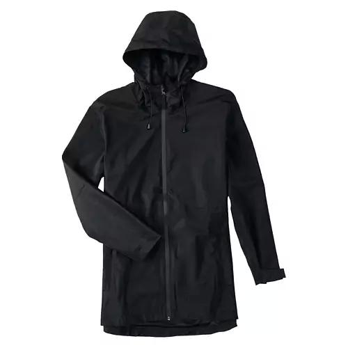 Ladies Rain Jacket - Black, XXL