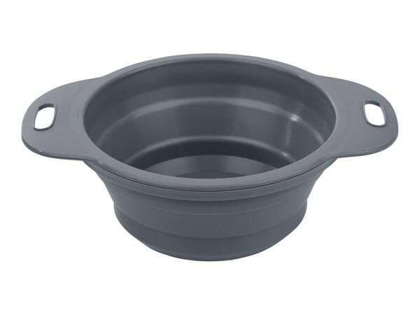 Livarno Home Foldable Kitchen Sieve With Side Handles- 2 Pack