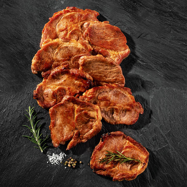 Schweine-Nackensteaks