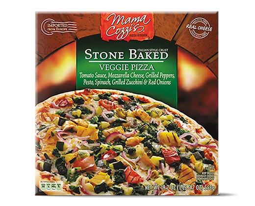 Mama Cozzi's Pizza Kitchen 
 Stone Baked Pizza Four Cheese or Veggie