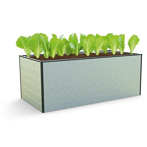 GFP Hochbeet Aluminium Natur