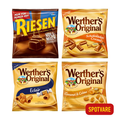 WERTHER'S ORIGINAL/RIESEN
Bolsjer eller karameller