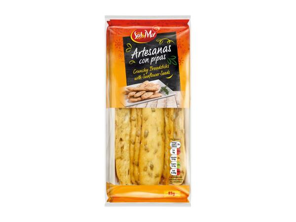 Sol&Mar Crunchy Breadsticks with Sunflower Seeds