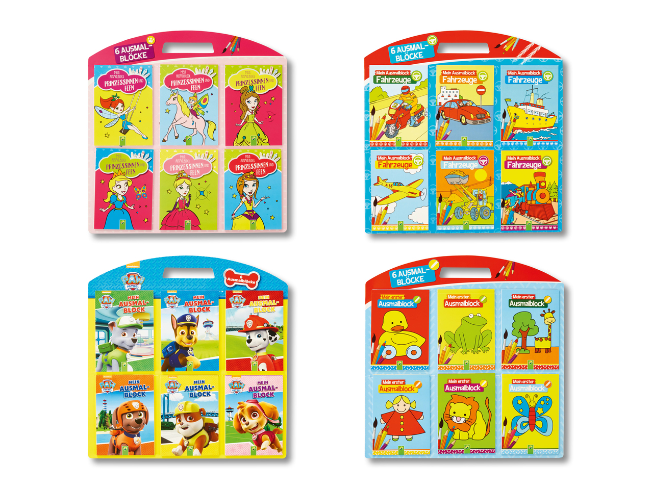 Mini-blocs de coloriage