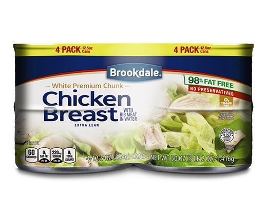 Brookdale 
 Chunk Chicken Breast 4 Pack