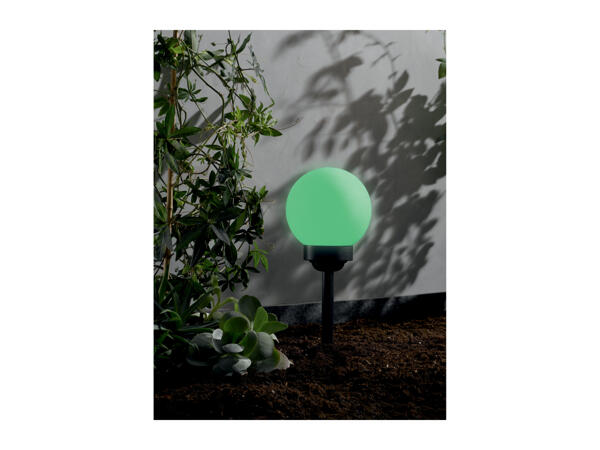 Livarno Home Solar-Powered LED Light Ball