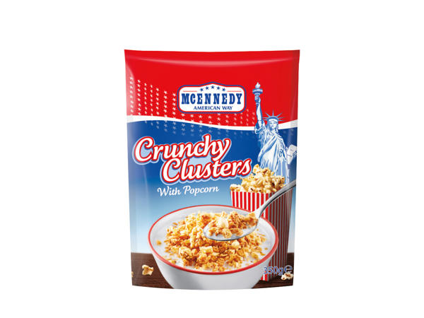 Müsli med popcorn