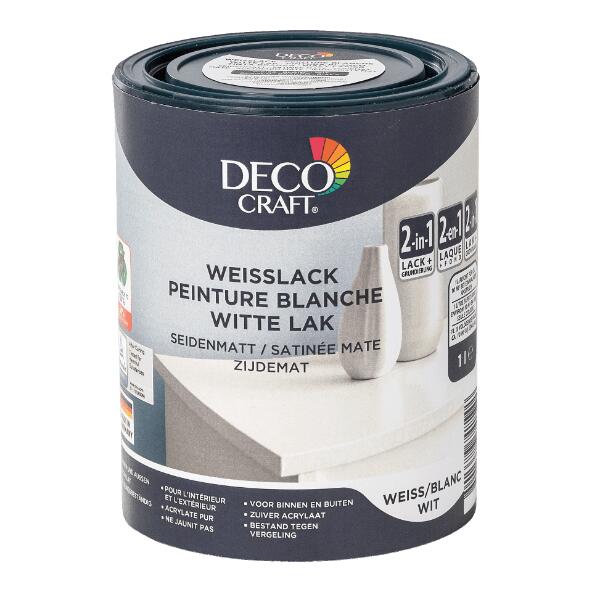 DECO CRAFT(R) Vernis blanc ou de couleur