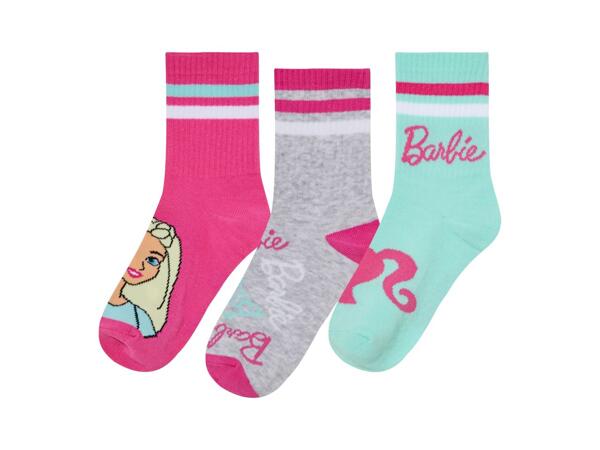 Girls' Socks, 3 pairs