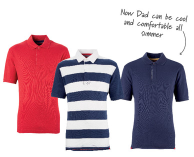 Men's Luxury Pique Polo