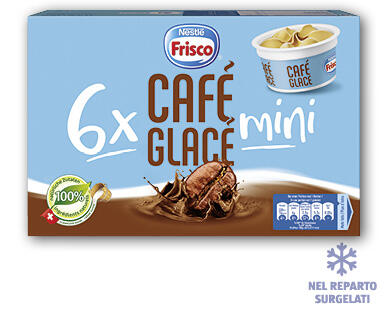 NESTLÉ/FRISCO(R) Coppette di gelato "Café glacé mini"