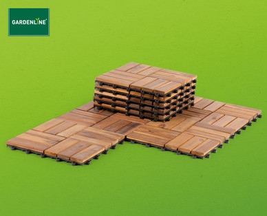 GARDENLINE Holzfliesen
