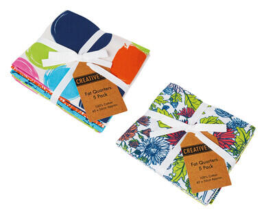 Fabric Fat Quarters 5pk