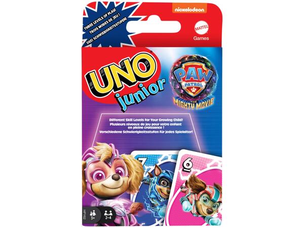 UNO Cards "Paw Patrol, Minecraft, Super Mario, Harry Potter"