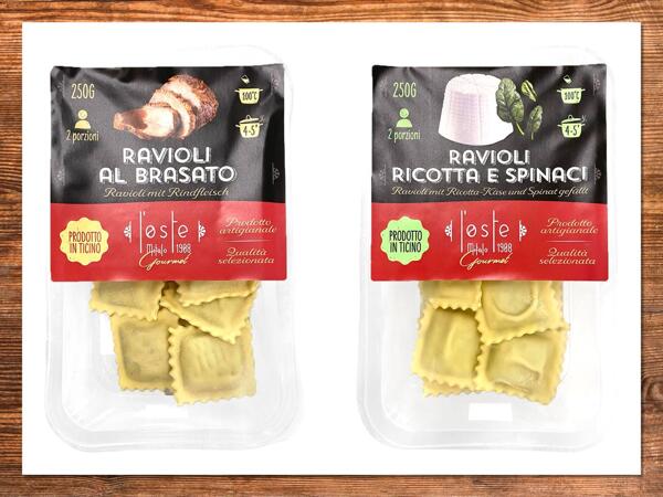 Raviolis (action valable uniquement en Suisse alémanique et au Tessin)
