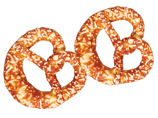 Käse-Laugenbrezel