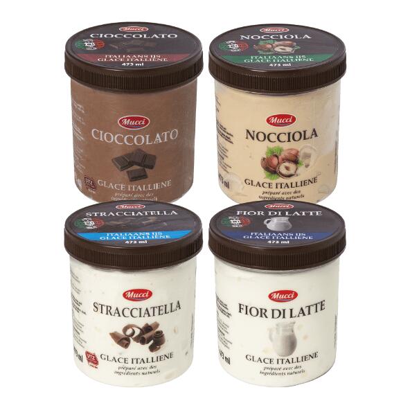 MUCCI(R) 				Glace italienne premium