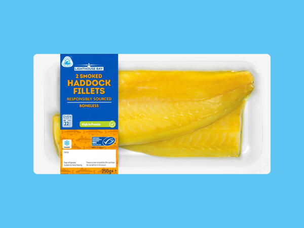 Lighthouse Bay 2 Smoked Haddock Fillets