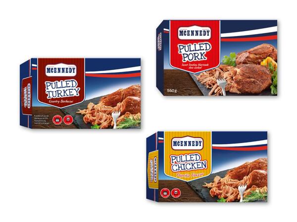 MCENNEDY Pulled pork, turkey eller chicken
