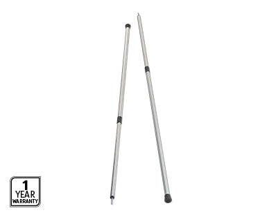 Dual Extension Tarp Pole