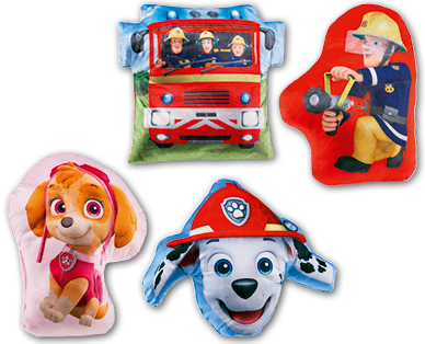 Coussins pour enfants PAW PATROL™/FEUERWEHRMANN SAM