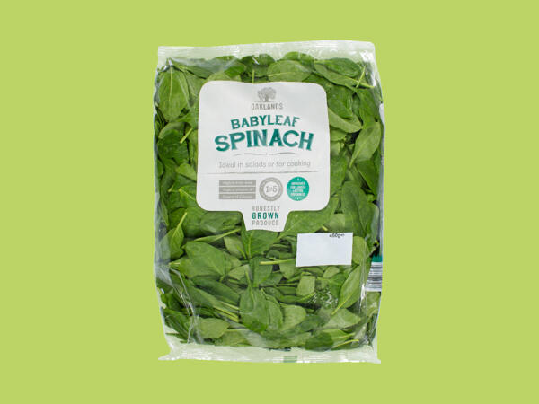 Oaklands Babyleaf Spinach