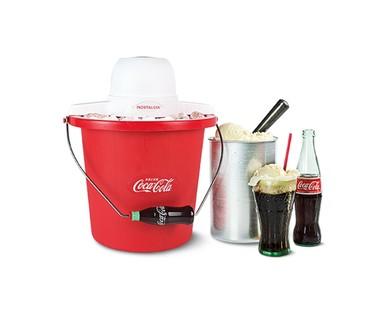 Coca-Cola 4-Quart Electric Ice Cream Maker