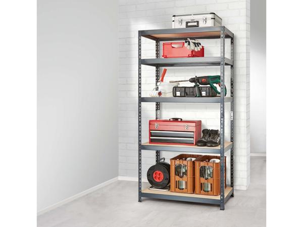 Metal Shelving Unit