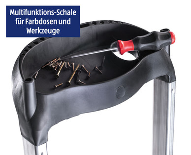 WORKZONE Alu-Leiter, 7-stufig